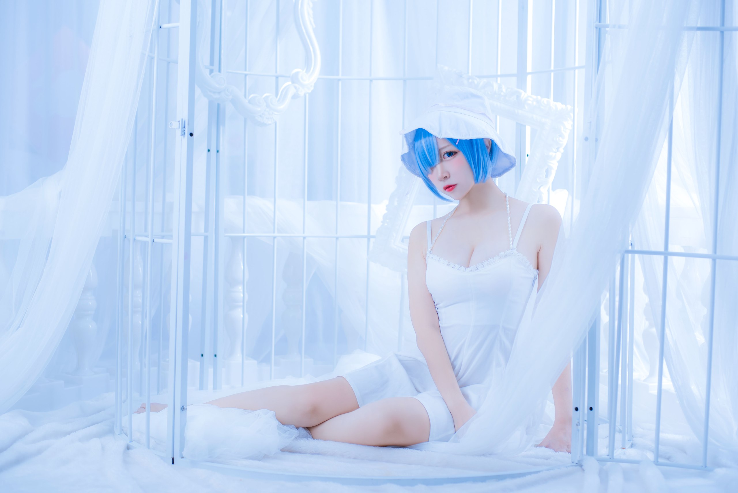 【写真】二佐Nisa 蕾姆2号本白裙 27P-31.2MB