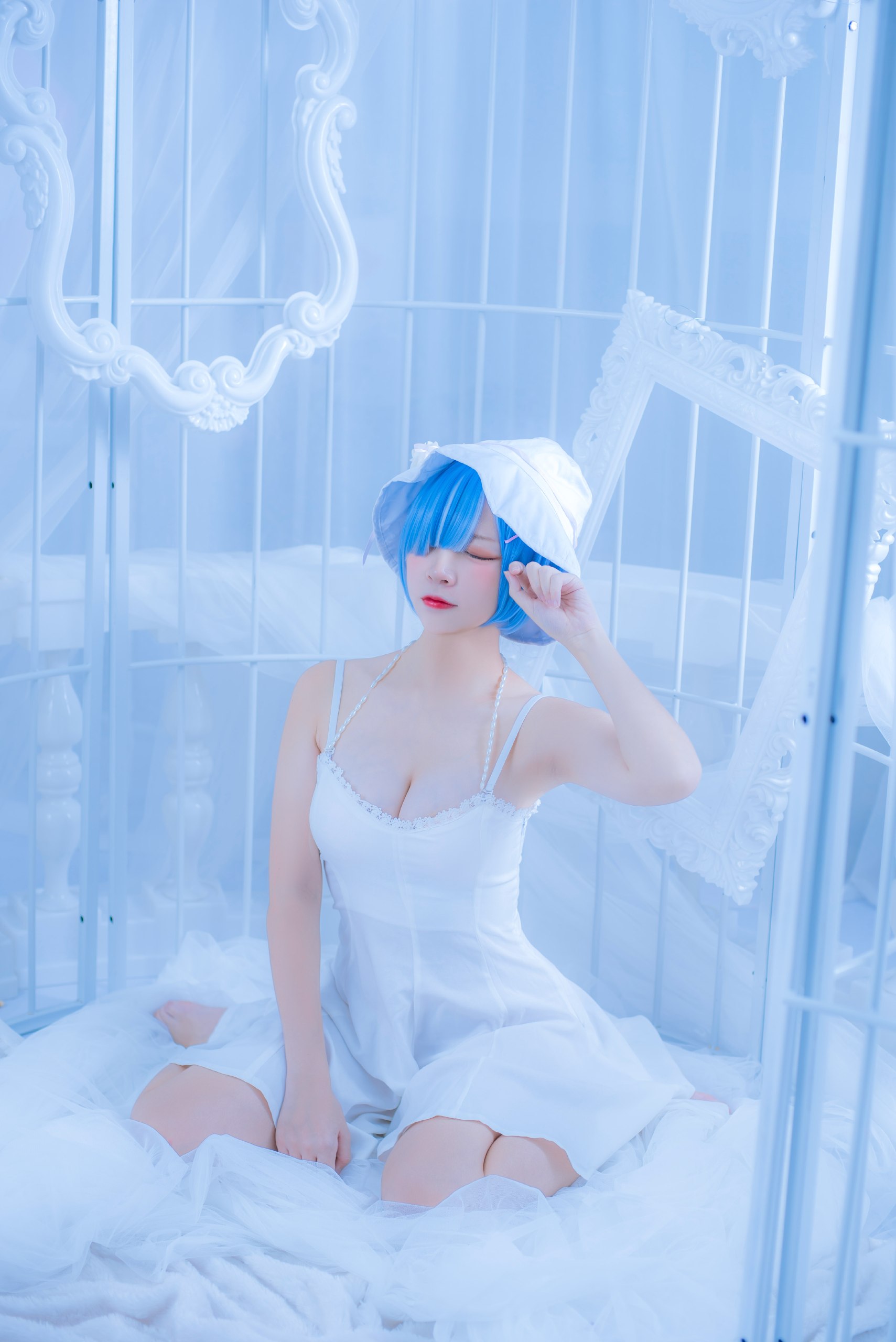 二佐Nisa 蕾姆2号本白裙 27P-31.2MB 02