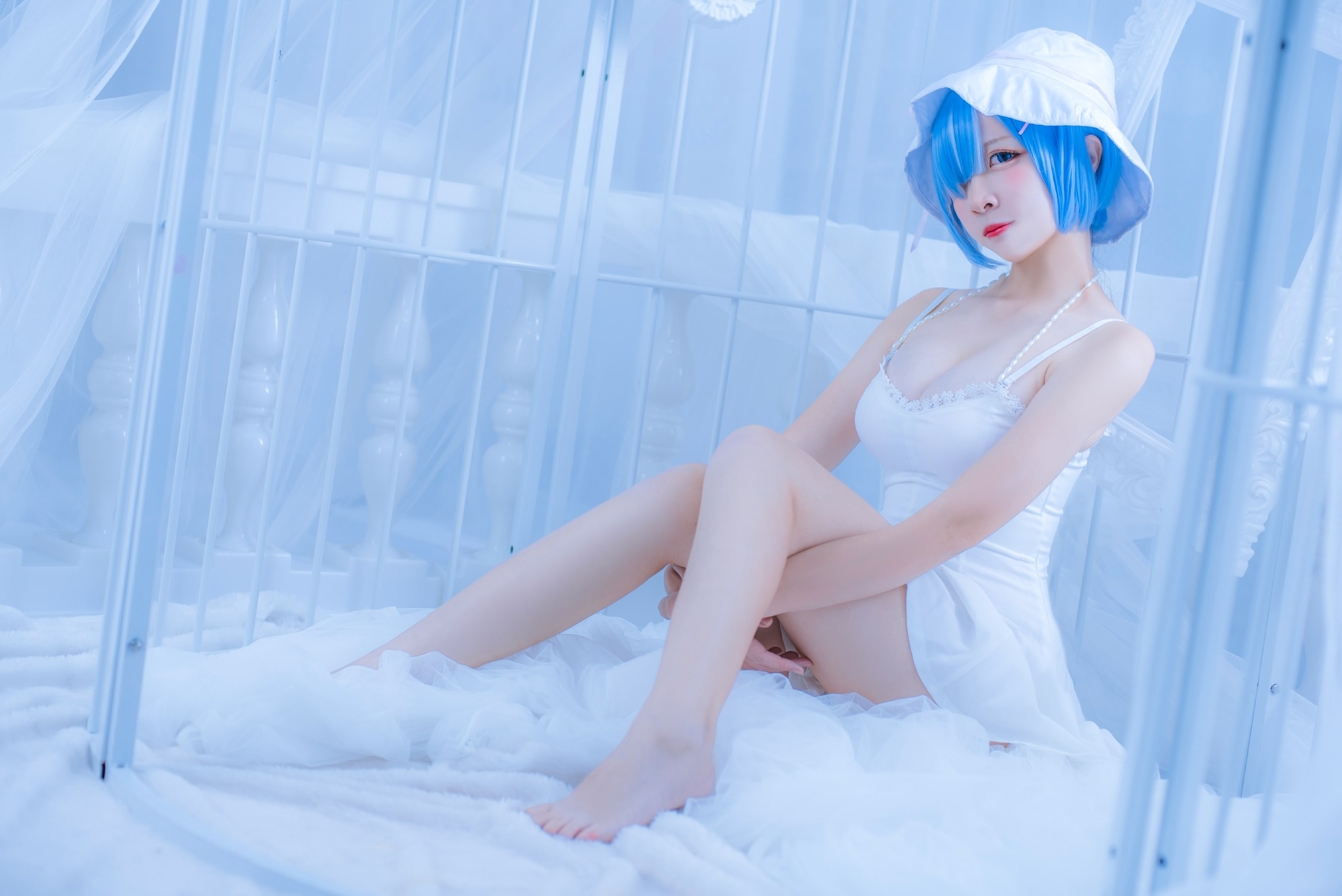 二佐Nisa 蕾姆2号本白裙 27P-31.2MB 06