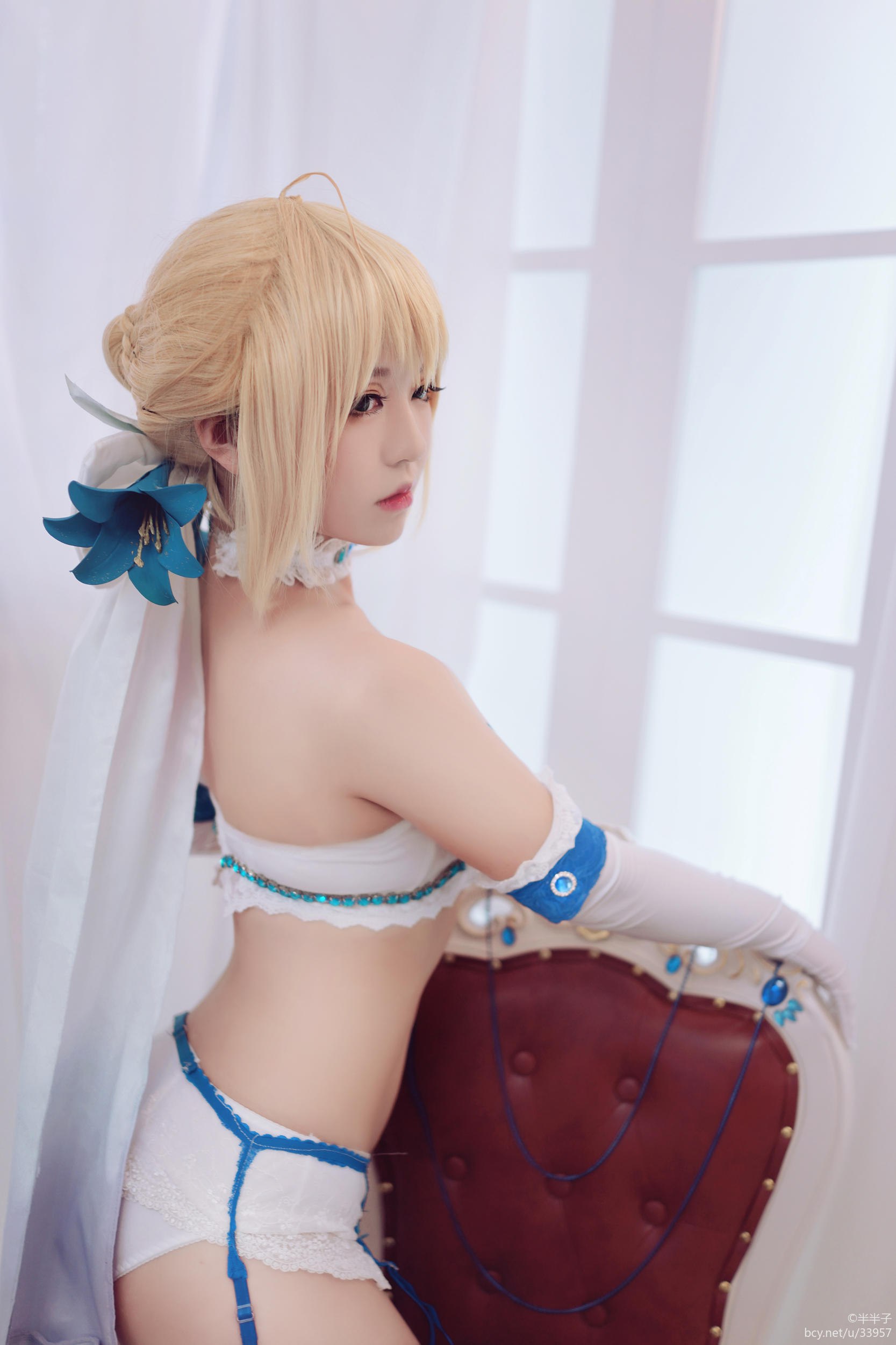 半半子 - 黑化Saber 15P-4MB 03