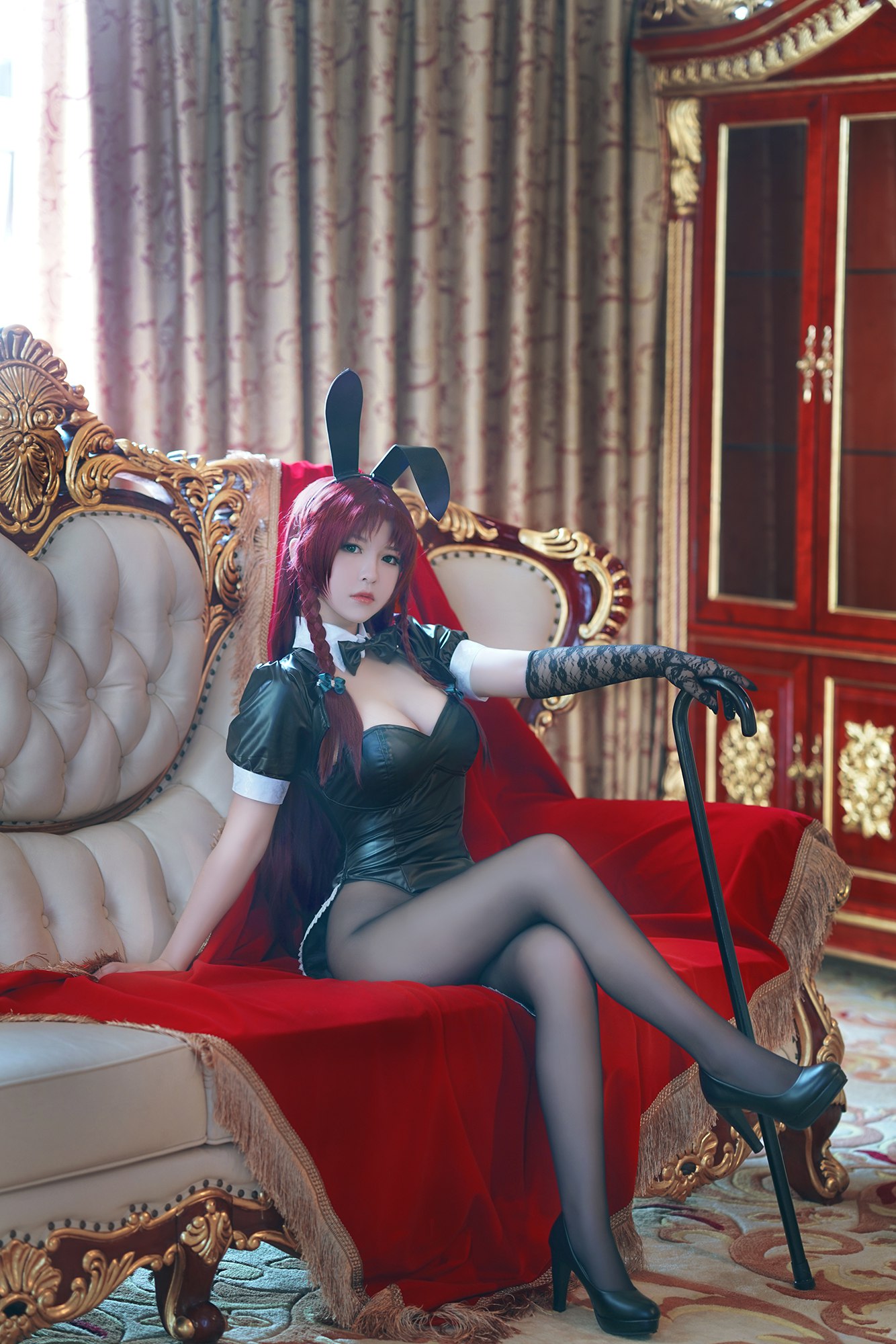 【写真】半半子 索索sophia_东方幻想乡兔女郎 30P_50MB
