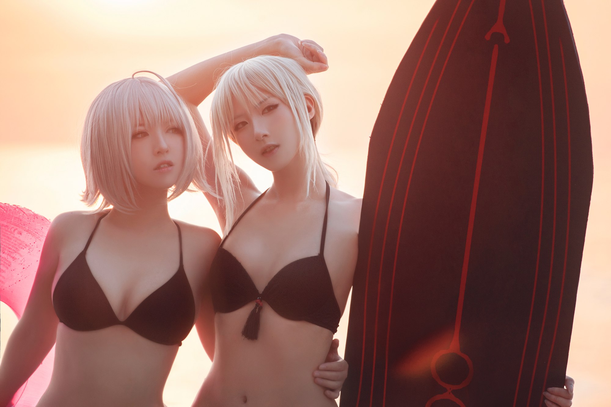 半半子 索索sophia_黑贞1_海边泳装 40P_47MB 03