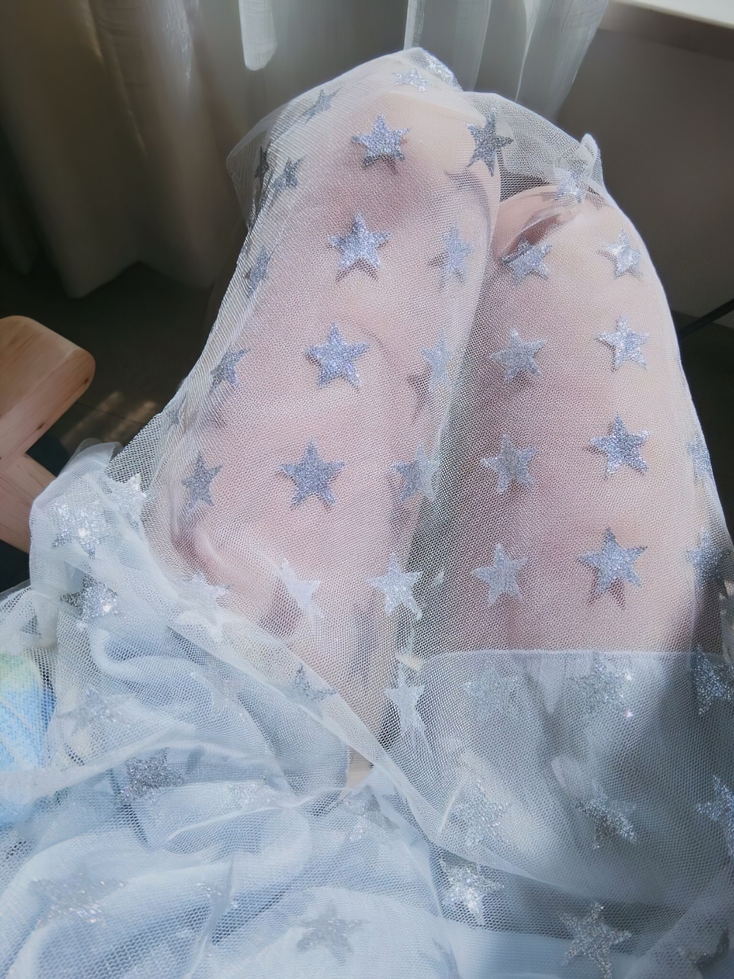 布丁大法 透纱蕾丝白袜 28P-81MB 04